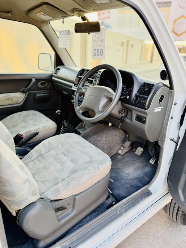 Vintage Appeal: The 1998 NCP Sport Jeep – A Classic Off-Road Spirit Step back in time and embrace the rugged charm of this exceptional 1998 Jeep, now available for discerning enthusiasts. This meticulously preserved vehicle, distinguished by its unique character and "Full Sport" enhancements, presents a rare opportunity for those seeking a vintage off-road experience or a captivating project. **Exterior & Aesthetic Presence:** The first impression of this 1998 Jeep is one of robust athleticism, thanks to its "Full Sport" configuration. This designation suggests a series of aesthetic and potentially performance-oriented upgrades that elevate its visual appeal beyond standard models. Expect features that contribute to a more aggressive stance, possibly including enhanced bumpers, side steps, or unique badging that signifies its sporty disposition. Complementing this sporty persona is an exterior that boasts "B+B Full Fresh" condition. This indicates a comprehensively refreshed body and paintwork, meaning the vehicle presents a remarkably clean and vibrant finish. The paintwork is free from major blemishes, offering a glossy sheen that belies its age, while the body panels are straight and true, reflecting diligent care and attention to detail. This level of exterior freshness ensures the jeep makes a strong statement, whether navigating urban landscapes or tackling challenging terrains. Its classic silhouette, combined with these modern refreshments, creates a harmonious blend of vintage authenticity and contemporary vibrancy. **Under the Hood & Performance:** Powering this classic utility vehicle is a reliable 1300 Cc engine, a powertrain known for its efficiency and robust performance in its class. This engine size offers a balanced blend of torque and fuel economy, making it suitable for both daily driving and light off-road adventures. Paired with a "Manual Gear" transmission, this jeep offers an engaging and tactile driving experience that true enthusiasts appreciate. The manual gearbox provides precise control over the vehicle's power delivery, allowing the driver to fully connect with the machine and its capabilities. This setup is ideal for those who prefer the traditional driving feel, offering durability and straightforward maintenance. The combination of the 1300 Cc engine and manual transmission ensures a responsive ride, capable of handling various driving conditions with characteristic jeep resilience. **Interior & Driving Environment:** While specific interior details are not provided, the "Full Sport" designation often extends into the cabin, implying a driving environment designed for both comfort and functionality. Expect durable upholstery, potentially with sporty accents, and a straightforward, driver-focused dashboard typical of its era. The manual transmission shifter provides a central feature, reinforcing the vehicle's engaging nature. Though a vintage model, the interior is likely maintained to a standard that complements the refreshed exterior, offering a clean and functional space for occupants. It’s a cabin built for purpose, yet comfortable enough for extended journeys, embodying the utilitarian spirit of classic jeeps. **Crucial Information: NCP Status:** It is important for prospective buyers to be aware that this 1998 Jeep is offered with "NCP" status. This designation refers to Non-Custom Paid. Buyers are advised to conduct thorough due diligence and understand the implications of this status regarding vehicle registration, ownership, and local regulations in Pakistan. While this detail is openly disclosed, it requires potential owners to be fully informed and prepare for any necessary procedures or limitations associated with such a designation. This vehicle is presented as-is with this status, and interested parties should clarify all related aspects before purchase. **Ideal Buyer & Value Proposition:** This 1998 NCP Sport Jeep is an ideal acquisition for a variety of buyers. Classic jeep enthusiasts will appreciate its authentic design and "Full Sport" enhancements. Off-road adventurers looking for a rugged, manual-transmission vehicle for challenging terrains will find its capabilities appealing. It also represents a unique project opportunity for those who enjoy customizing and restoring vintage vehicles to their personal specifications. With its refreshed exterior and reliable mechanicals, it offers a solid foundation for enjoyment or further enhancement. This vehicle doesn't just transport; it provides an experience, a connection to a bygone era of robust and adventurous motoring. **Availability & Contact:** This distinctive 1998 NCP Sport Jeep is currently located in Quetta and is available for viewing by serious inquiries. Priced at PKR 1,800,000 (Eighteen Lac), it represents a compelling opportunity for a vintage utility vehicle with unique characteristics. To arrange a viewing, discuss further details, or make an offer, please contact us directly at 03128355787. Our team is ready to assist you in making this classic Sport Jeep your next adventure.