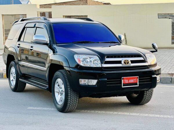 Hilux Surf 2004, Toyota Hilux Surf SSR X, Hilux Surf 20th Anniversary, NCP Hilux Surf, 3400cc Surf, Toyota SUV Pakistan, Hilux Surf for sale Quetta, Mushtarka Motors, Full fresh SUV, Japanese import SUV, Off-road Toyota, Surf SSR X, Used SUVs Pakistan